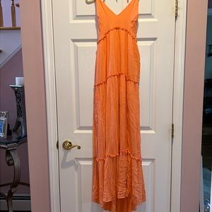 Halter maxi dress